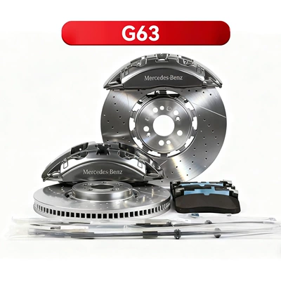 Brake caliper cover Mercedes G63/Gls63 Brake Discs - suitable-for-mercedes-benz-gls63-brake-kit-one-pair-for-front-wheels