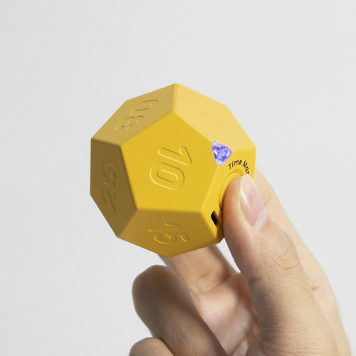 Digital 12-hedron timer self-discipline timing timer student study time reminder time manager
