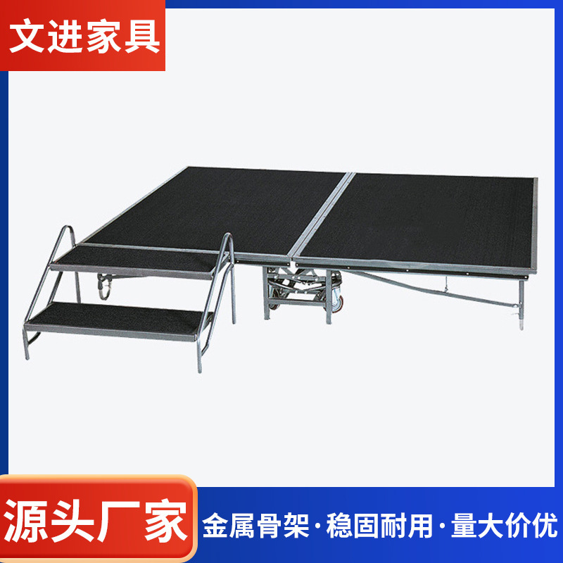 Source Manufacturer of Metal Frame Folding Stage Wholesale, Stable and Durable Movable Stage for Events and Performances Source Manufacturer of Metal Frame Folding Stage Wholesale, Stable and Durable Movable Stage for Events and Performances