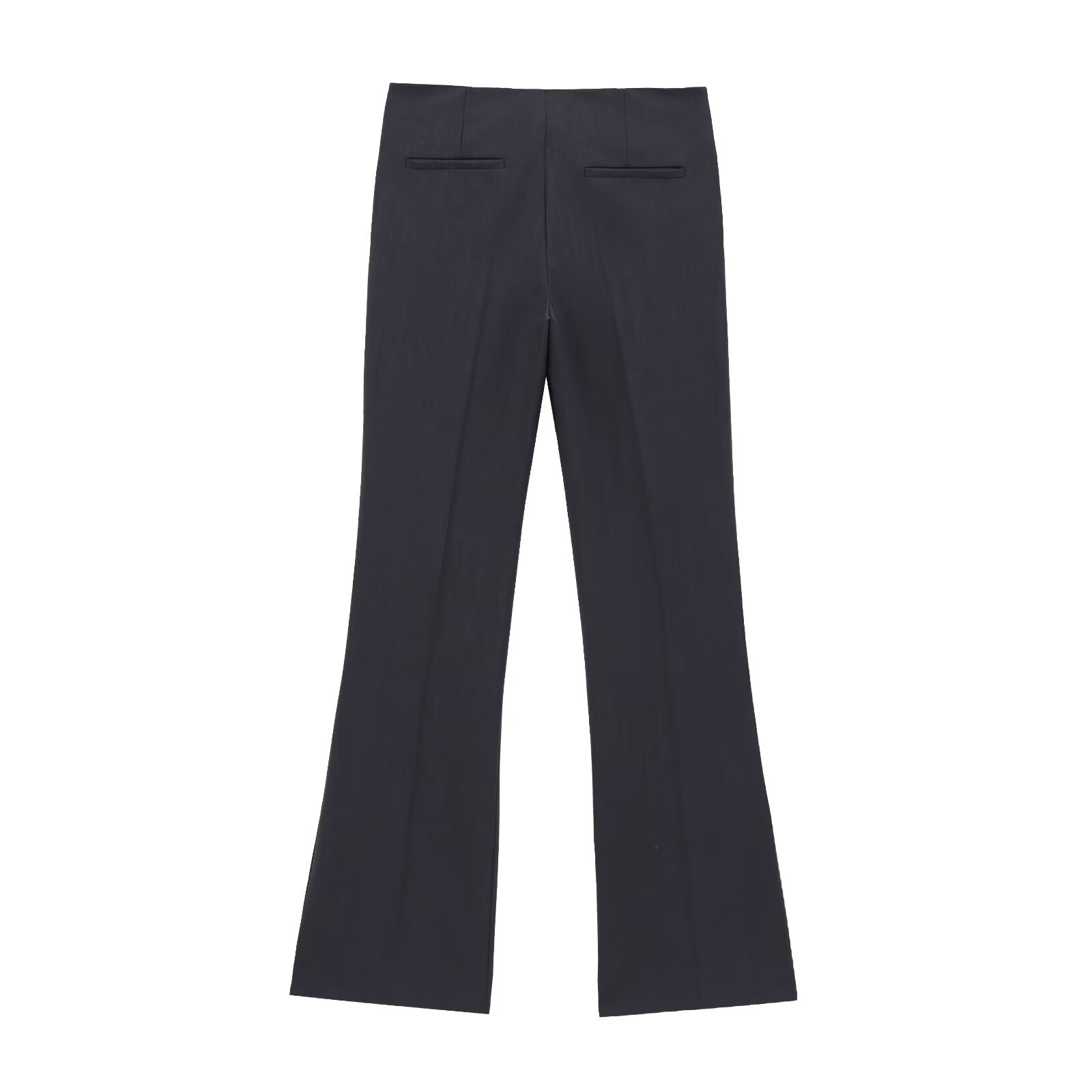 GraceChic 8665 - Autumn New Women's Fashion European And American Style With Button Decoration Short Suit + Flared Pants Set_voghion.com