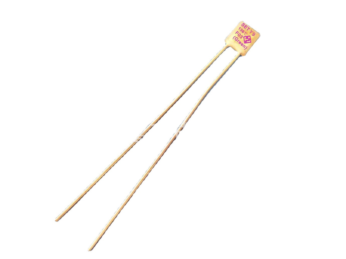 供应Y9 136度5A方形温度保险丝