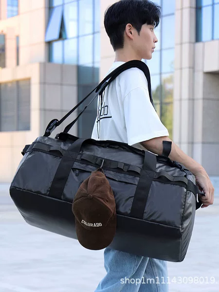 Multi-purpose Outdoor Backpack Large Capacity Travel Bag Waterproof Storage Bag Riding Bag Crossbody Portable Training Bag