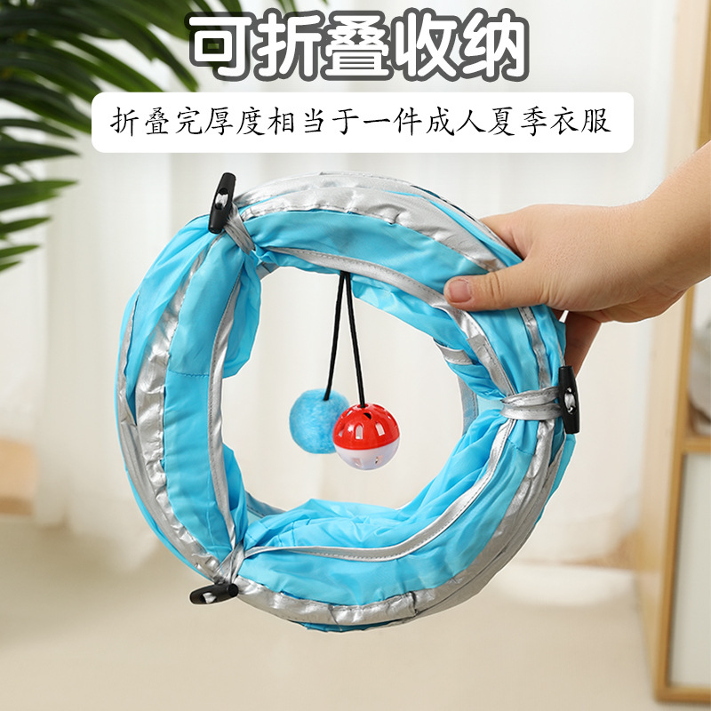 Múltiples especificaciones gato mascota túnel agujero canal juguete gato tienda de campaña saco de dormir mascota gatito autocuidado