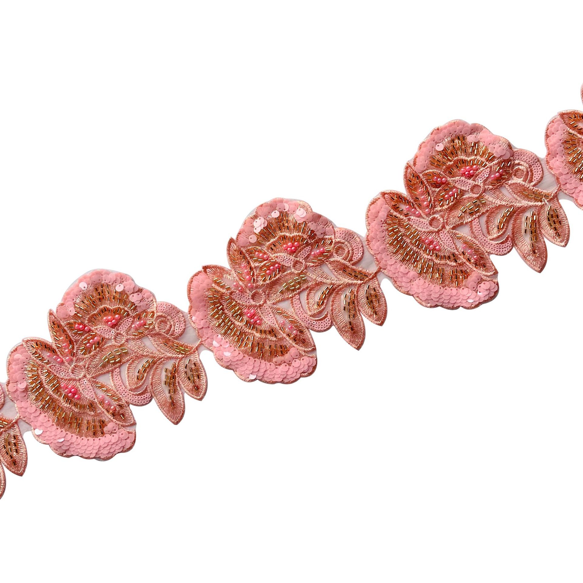 Hermosas pañuelas multicolores bordadas de encaje decoración de tela calcomanías de estilo nacional vestido vestido pantalones pie decoración pegatinas image 15