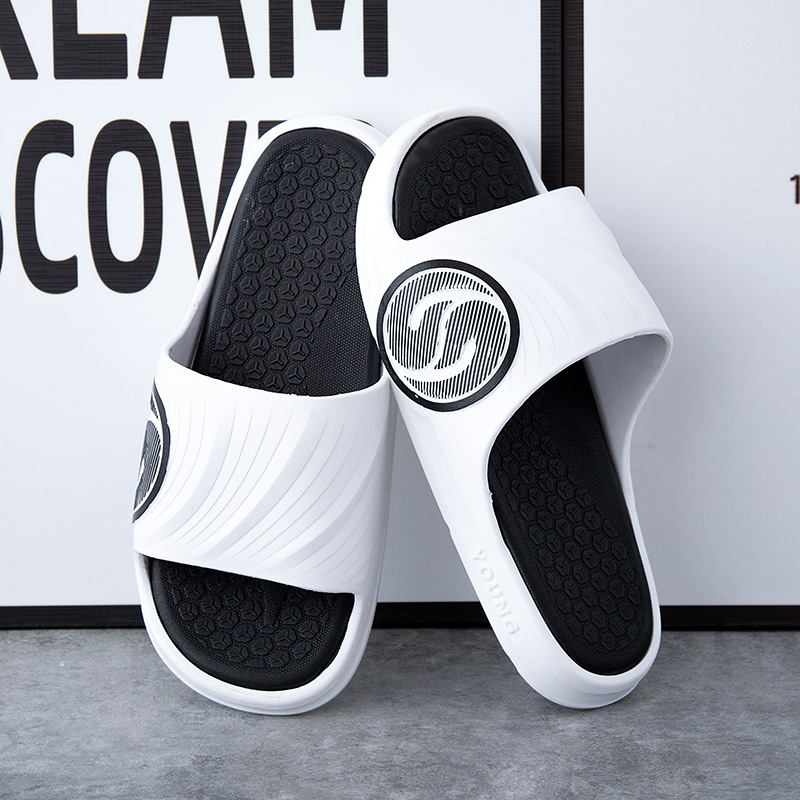 踩屎感拖鞋家居男士夏季加厚底凉拖鞋男款可外穿学生浴室防滑ins