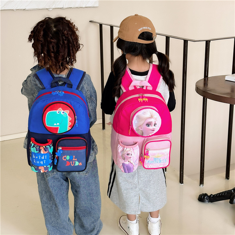 Nueva mochila de jardín de infantes Spider-Man de dibujos animados de 3-8 años de edad los niños preescolares mochila de primer grado