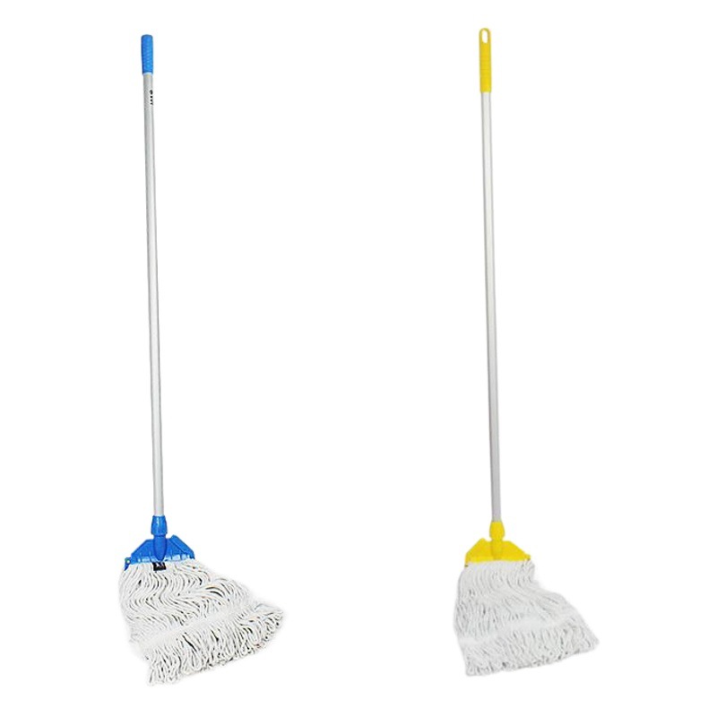 Fregona de algodón absorbente con escurridor, diseño de plástico resistente, limpieza de pisos sin esfuerzo