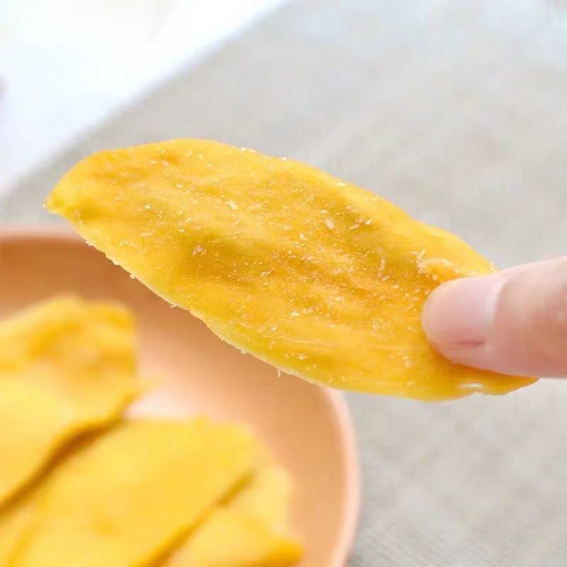 网红芒果干500g一斤果脯零食批发休闲零食新鲜水果干厚切原味100g|undefined