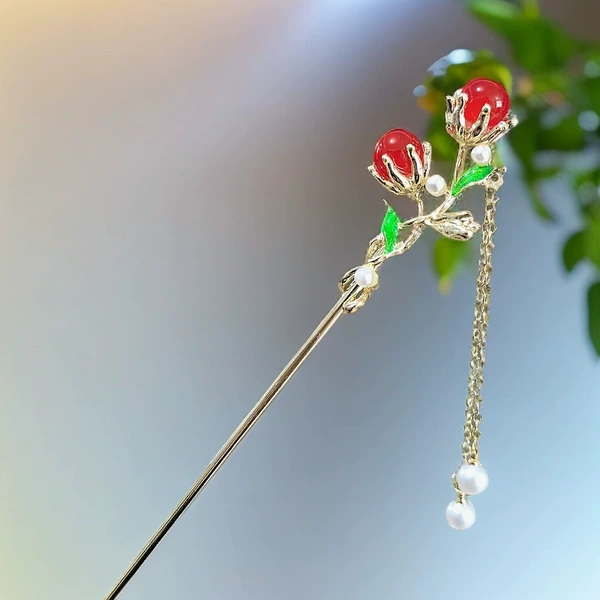 Red beads