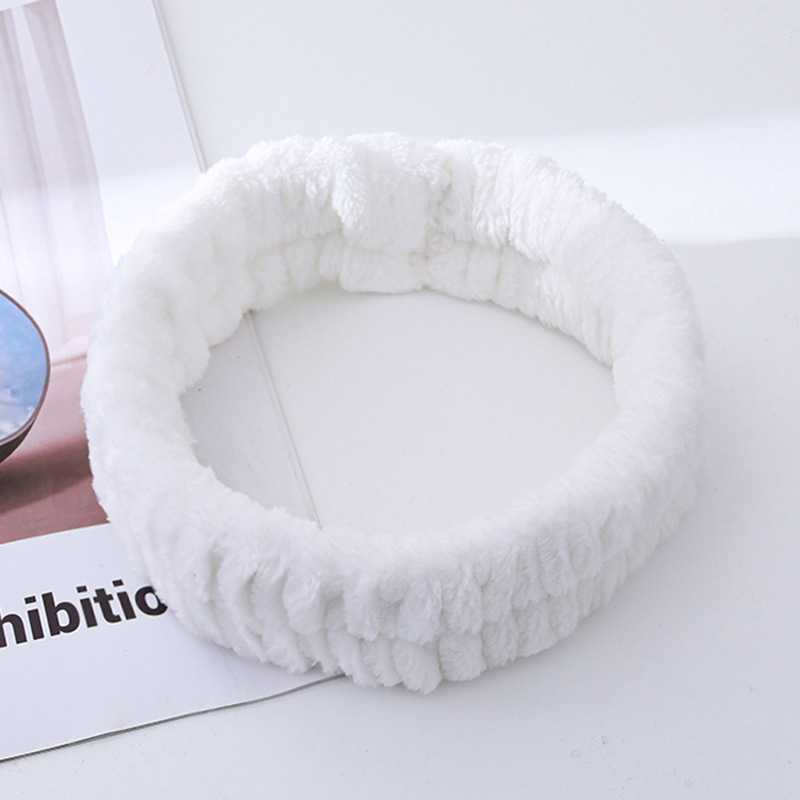 초음파 머리띠-흰색 (싱글)(5.5*18.5cm 27g)