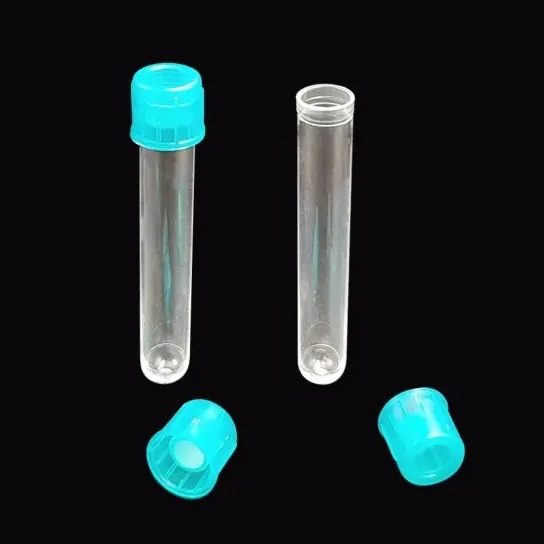 带滤网膜盖子一次性流式管，PS，5mL，圆底，适用于 流式细胞仪用