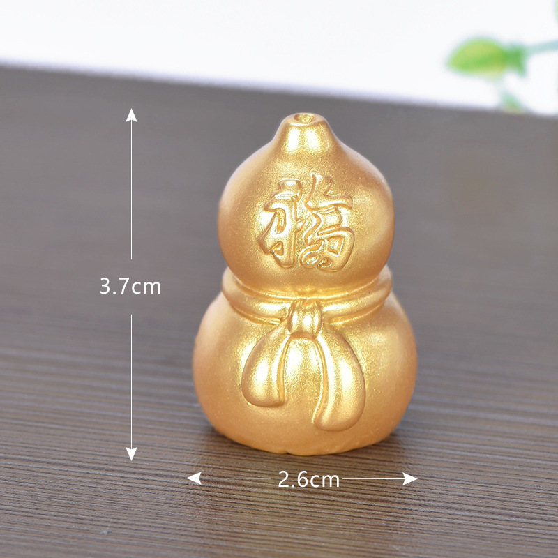 财运滚滚 微景观diy新年金色配件元宝摇钱树装饰品配件迷你小摆件|undefined