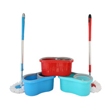 拖把桶旋转拖把好神拖套装八字桶不锈钢双驱动手压式厂家批发