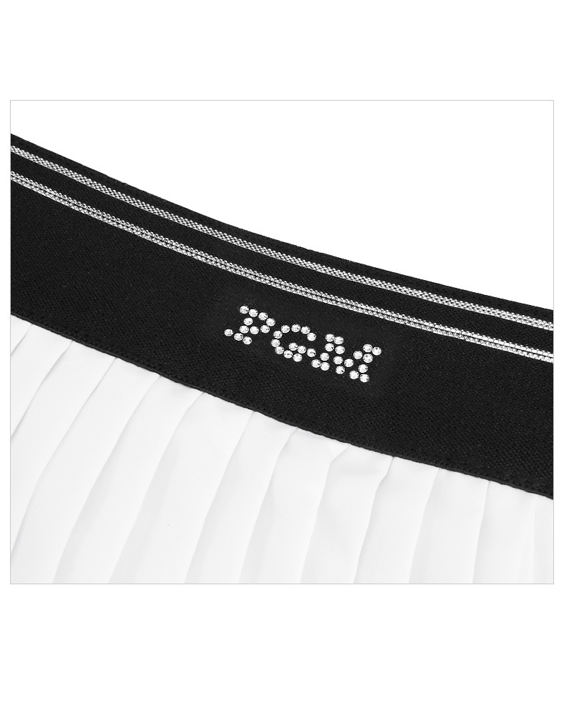 Váy golf nữ PGM xếp ly co giãn khô nhanh — Qz088-màu xanh hải quân, QZ088-Màu đen, QZ088-màu trắng chi tiết 14