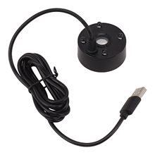 USB造景雾化器 彩色LED灯光空气加湿器 室内喷泉雾化器小型池塘雾