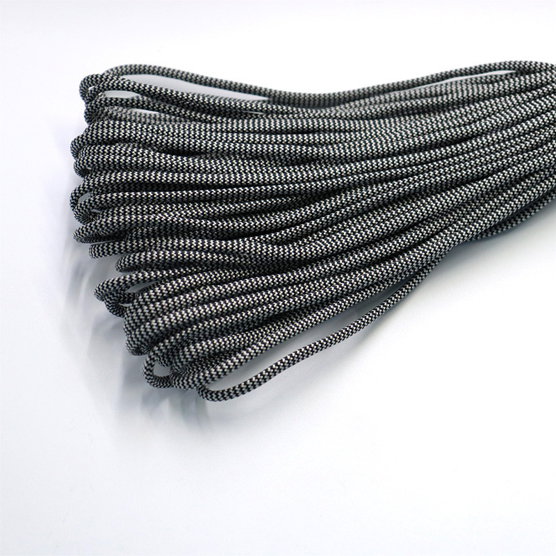 7-Core 4mm cuerda de paraguas al aire libre multifuncional montañismo paracaidista cuerda de tracción escapar equipo de salvamento cuerda de seguridad 31 m cuerda de paraguas