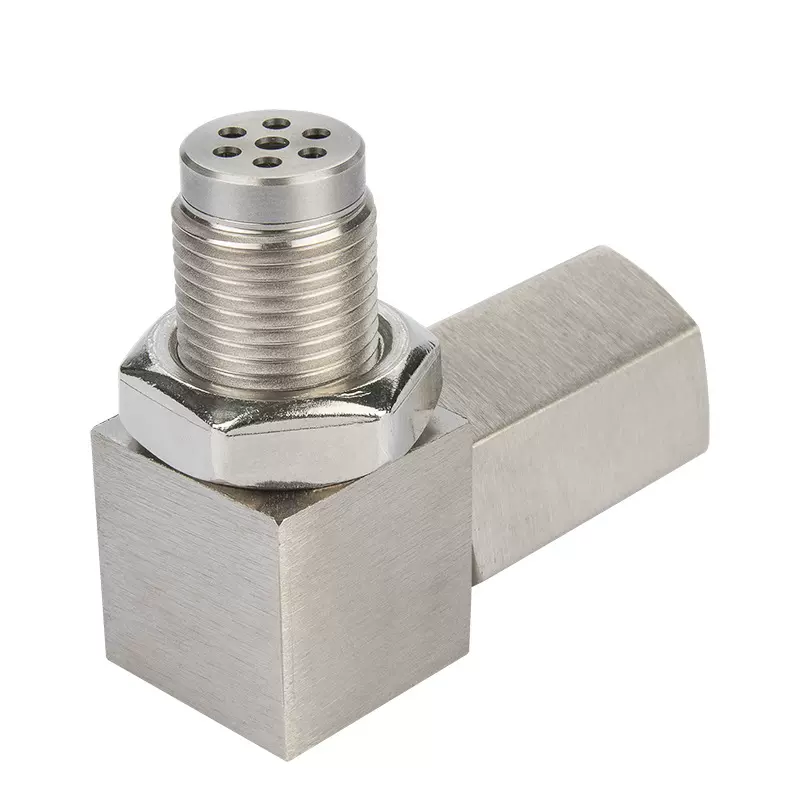 汽车配件 三元催化高效接头 汽车传感器M18*1.5管件接头90度延长