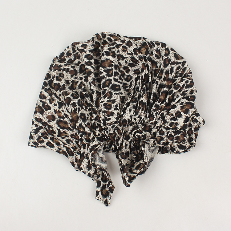 Fashion Leopard Print Pirate Hat Wholesale Nihaojewelry display picture 7