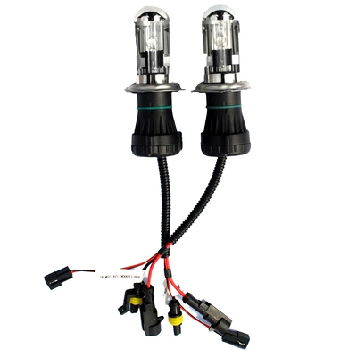 Hid car xenon bulb accessories H4 telescopic lamp swing angle lamp H4 xenon lamp high beam low beam manufacturers wholesale (Vehicle HID Xenon Lamp) - 1-h4-telescopic-lamp-without-line-group-pure-white-6000k