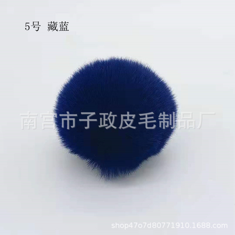 Bola de piel de conejo de imitación 6cm7cm8cm9cm10cm Bola de piel al por mayor hecha a mano DIY joyería ropa zapatos accesorios adornos