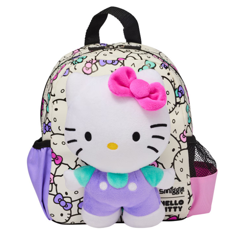 Mochila australiana smiggle escuela primaria y secundaria tamaño medio de hombro mochila ultraligera mochila de dibujos animados dulce para niños.