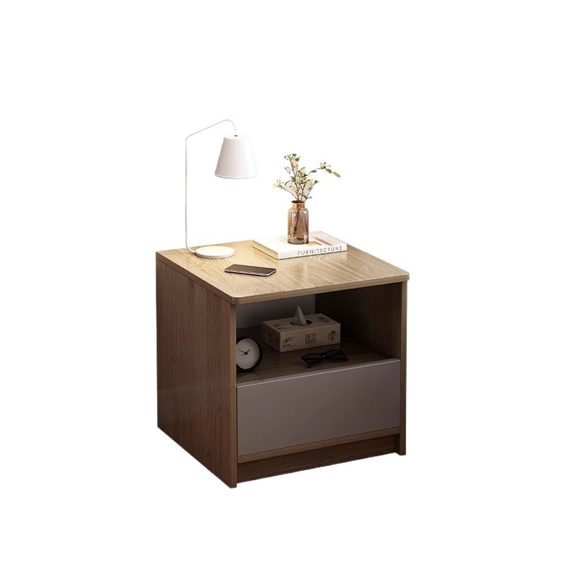 Mesa de cabezal de cama dormitorio estante junto a la cama sala de estar Gabinete de exhibición simple librería multifuncional armario de almacenamiento armario de almacenamiento