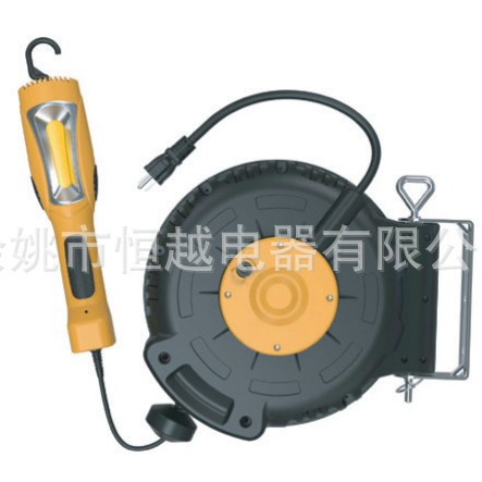 美式 电源线 绕线器 线盘标美式延长线卷线盘带灯