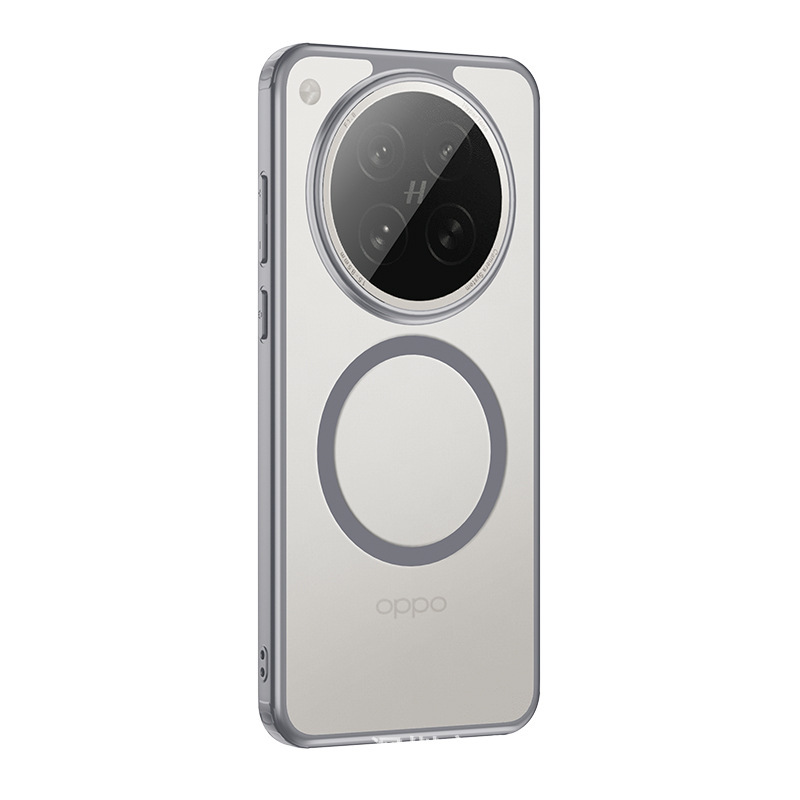 OPPO Find X8Ultra アーマーつや消し磁気電話ケース findx8s 透明落下防止保護カバーに適しています。|undefined