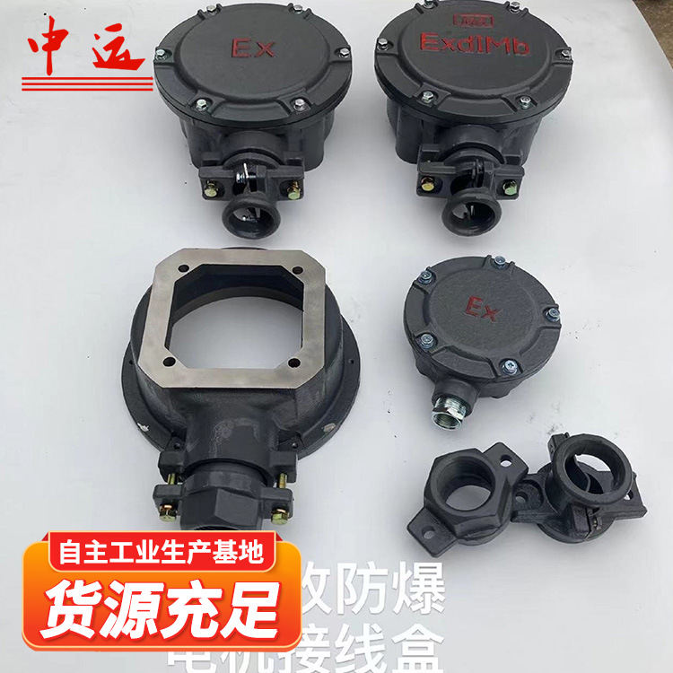 防爆电机接线盒厂家现货直供煤矿井下的本安接线装置防爆电机接线