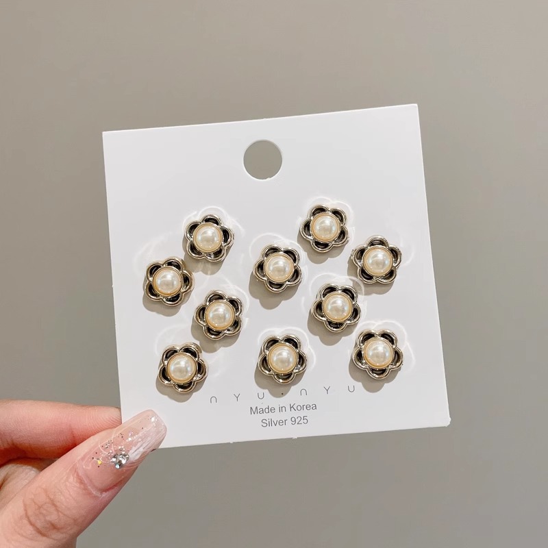 Botón de cuello secreto anti-perla artefacto de perla broche de ropa botón de pecho fijo botón de alfiler sin costura botón accesorio