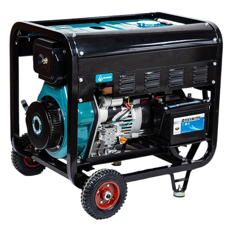 Заводские продажи сварочного аппарата 180A/220A для производства электроэнергии двойного назначения, интегрированный генератор точечной сварки вне портативного дизельного мобильного