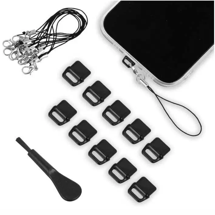 Набор готовой внешней торговли мобильный телефон универсальная пылезащитная сетка Type-C зарядная пробка щетка пинцет