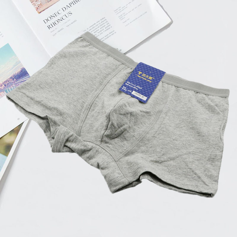 Totian Taro modal cotton boxer briefs men's 3003 cotton plus size breathable sweat-absorbent shorts head bottom shorts