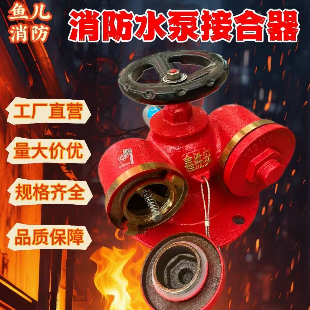 SQD100-1.6多功能水泵接合器 新型水泵结合器150消防水泵结合器