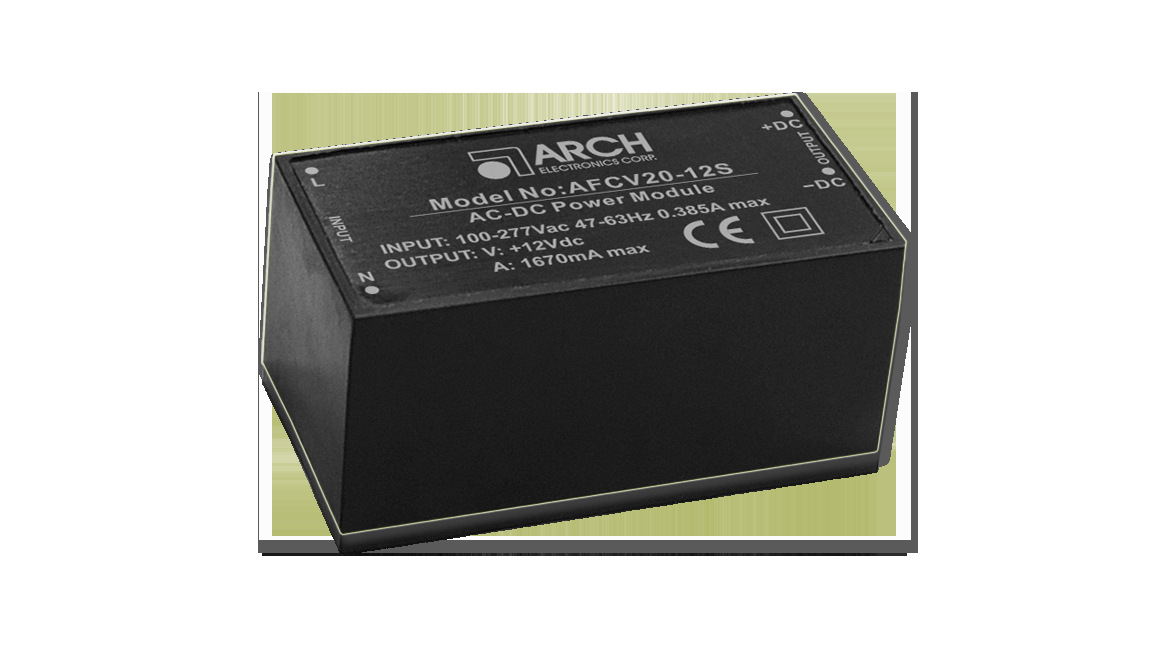ARCH AC/DC模块电源AFCV20-24S AFCV20-12S AFCV20-15S