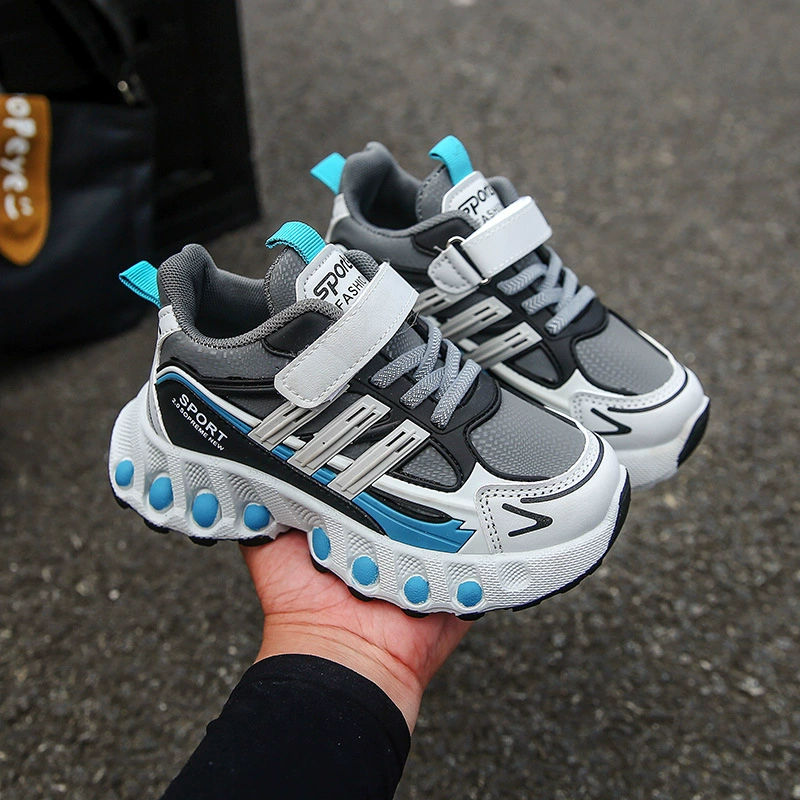 Детские спортивные кроссовки для девочек, кроссовки для бега для детей, дышащие спортивные кроссовки для мальчиков с сетчатым верхом, весна-осень 2025 года