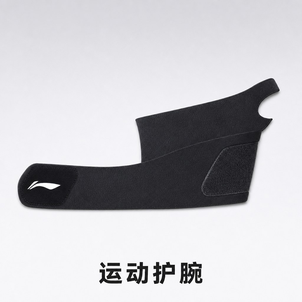 Li Ning Wrist Brace Tendon Sheath Compression Bandage Fitness Badminton Sports Sleeve Thin Style to Prevent Strain