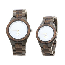 木质手表休闲时尚石英表日本机芯手工表男款定制刻字纯木壳表带