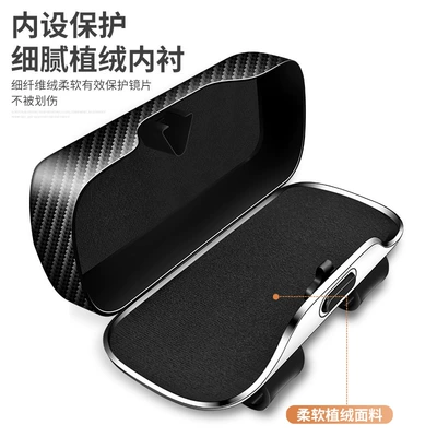 Box, Glasses Holder, Car Glasses Clip/Bill Clip