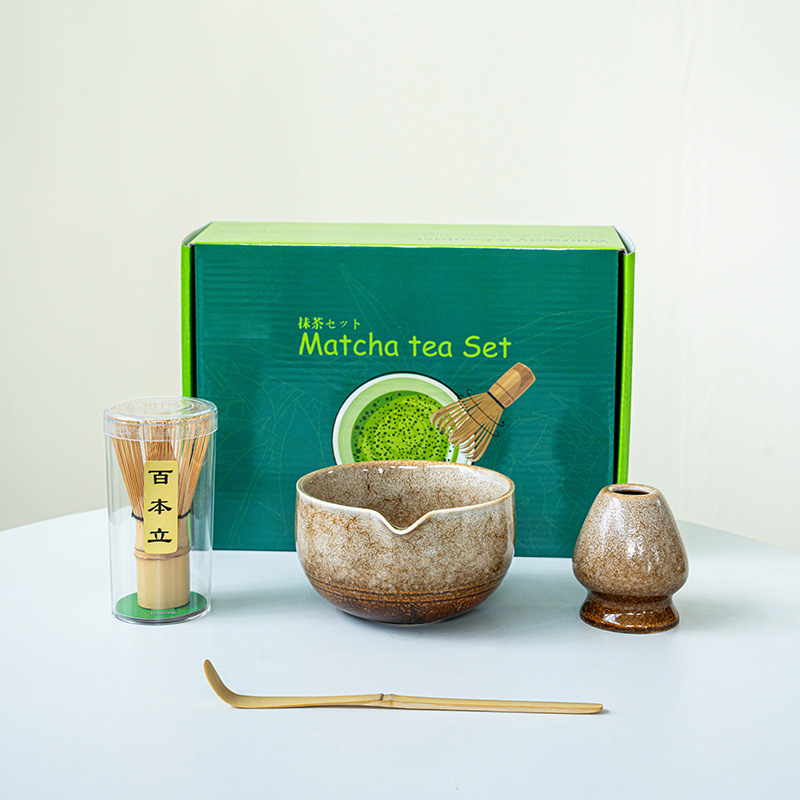 Baibenli インス風抹茶抹茶ボウルセット日本茶セットギフトボックス卸売クロスボーダー日本窯変専用|undefined