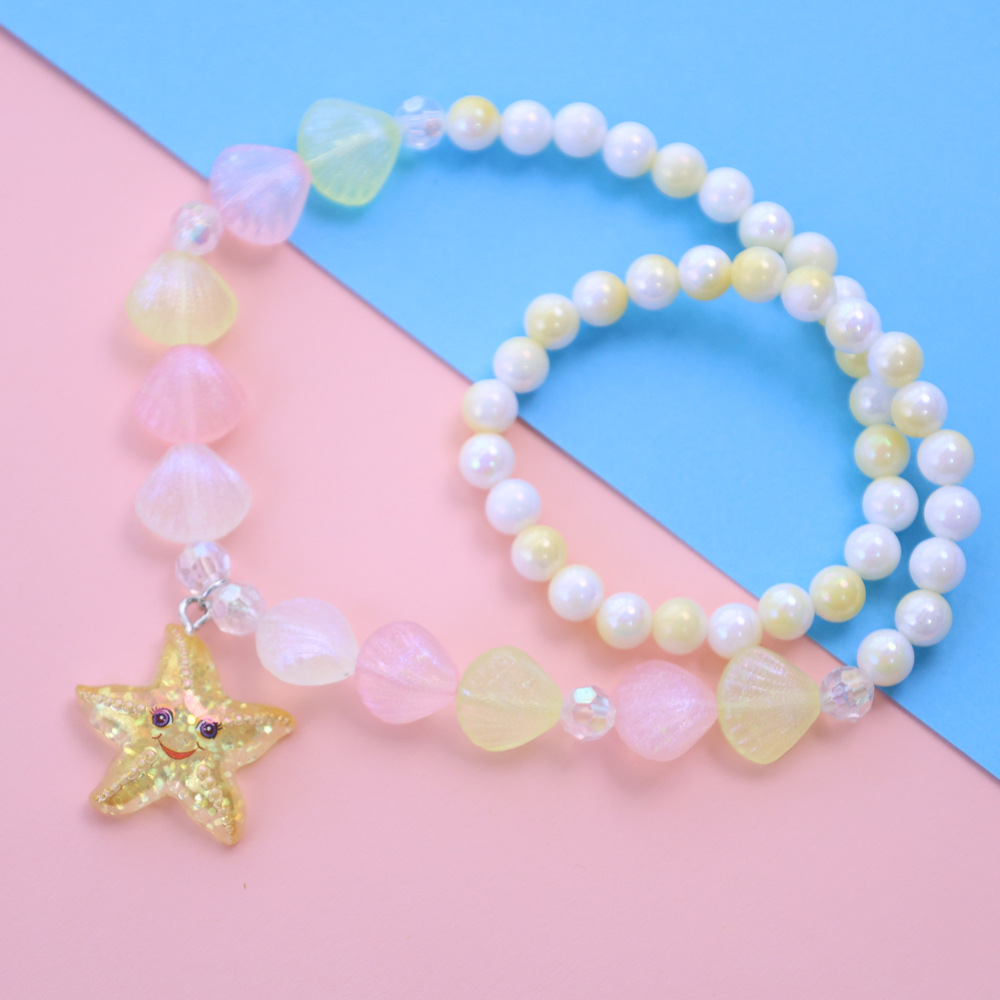 불가사리 목걸이 1개 [투명봉투]