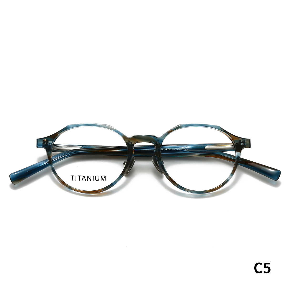 STUDIOMUKU gafas de madera fresca marco de placa no escoger la piel no escoger el uso simple marco de gafas de titanio puro