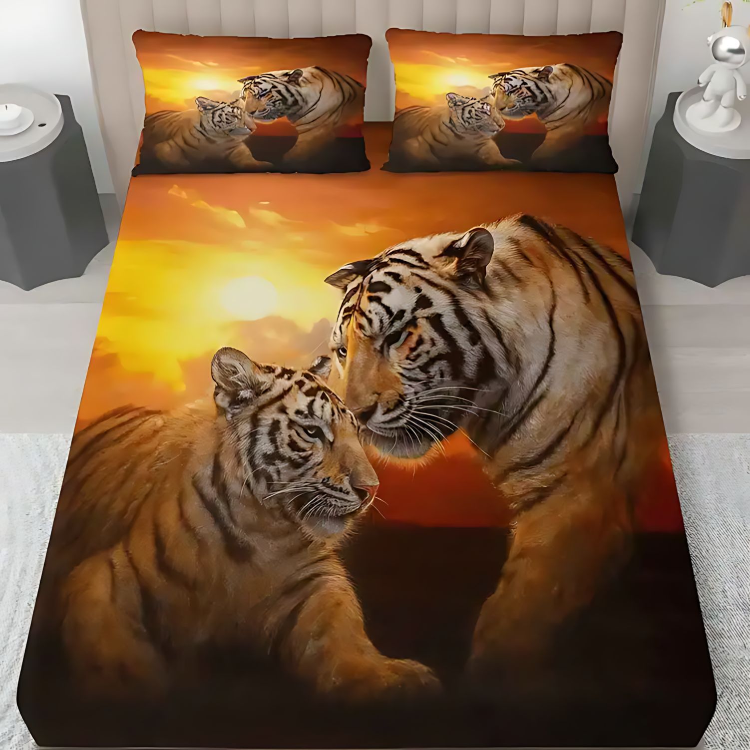 TEMU / JIT estilo de león transfronterizo impresión digital 3D máquina de cama abrasiva Kits fuente fabricante