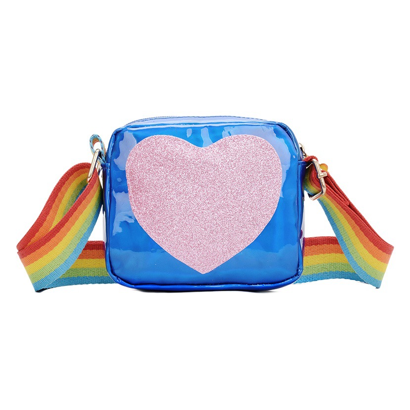 Bolso para niños nuevo láser con lentejuelas estilo coreano bolso de hombro para niños bolso simple para niñas de todo fósforo bolso de hombro para niños