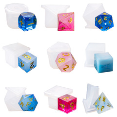 30 Pieces of Droplet Mold No. 38, 42, 46 Mahjong Card Set Nine Dice Interactive Entertainment Silicone Mold