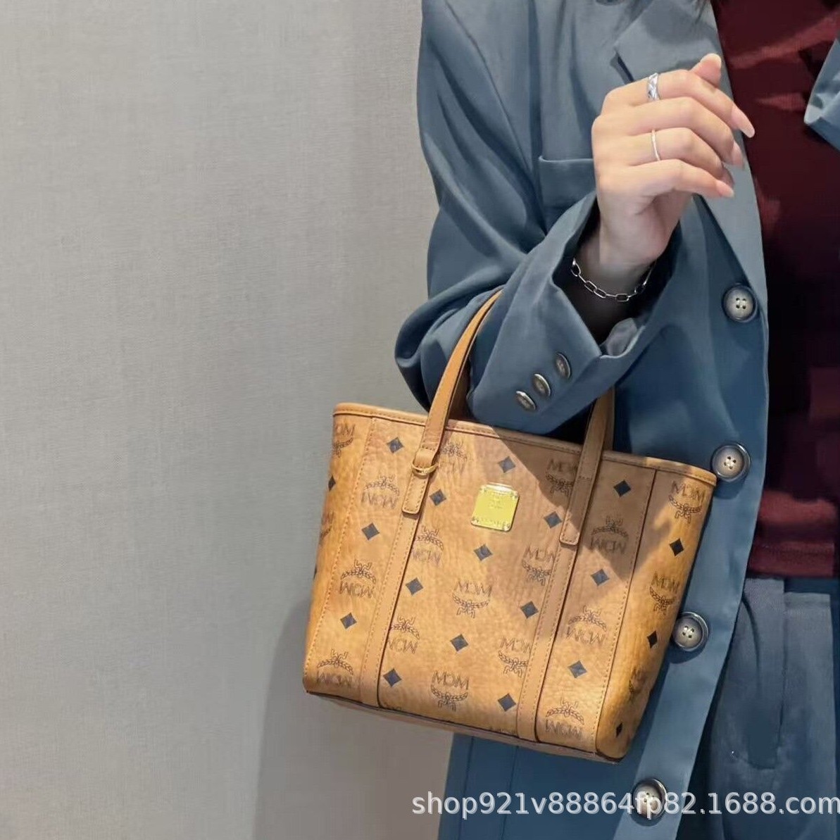 新MC家菜篮子斜挎包帆布包托特包女手提包手拎单肩包女款时尚百搭