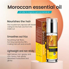 Cross-border Morocco hair oil hairoil smooths and improves dry, frizzy hair, can be sprayed to repair heat-damaged and dyed hair.
