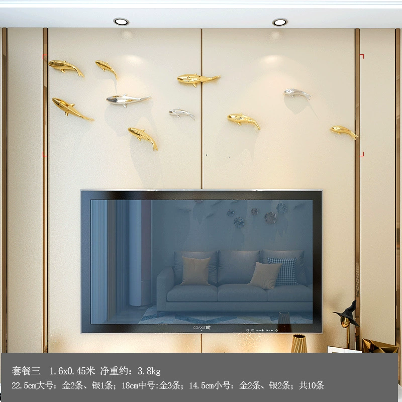 Modern decorations for living room, creative three dimensional pendant, home decor
