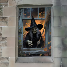 �羳2025�f�}��������Halloween window cover�¿��f�}���b���