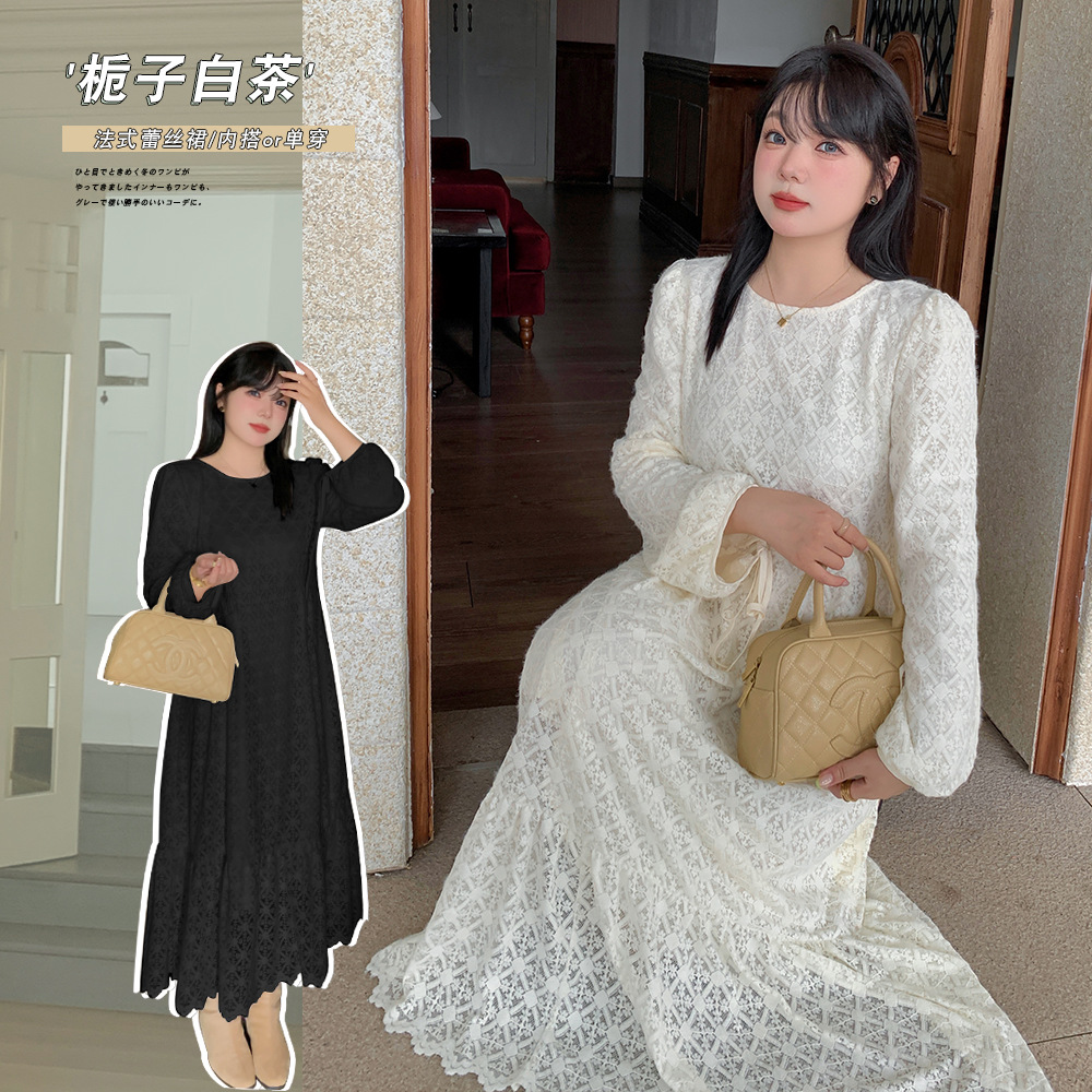  冬  XL-5XL 大きいサイズ ワンピース